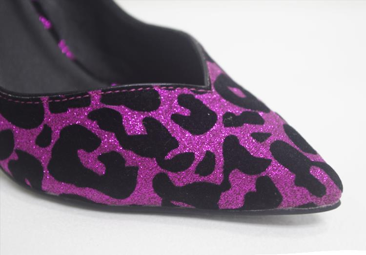 Stiletto Heel High Cut Court Shoes (2)