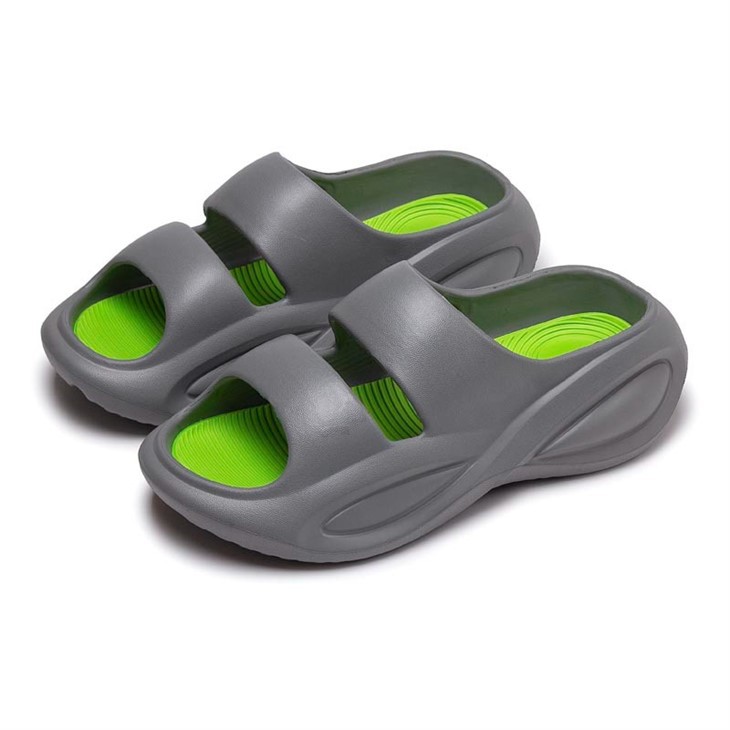 2024 New Mould Double Strap Rebound Sole Unisex Slide Slippers EVA Sandals