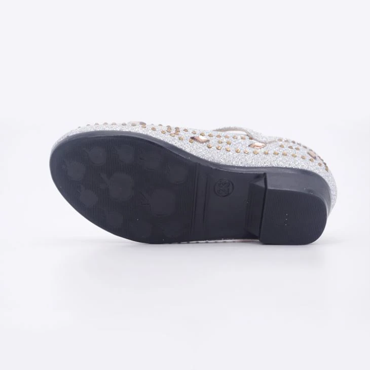 Crystal And Pearl Flower Ballerina Flat