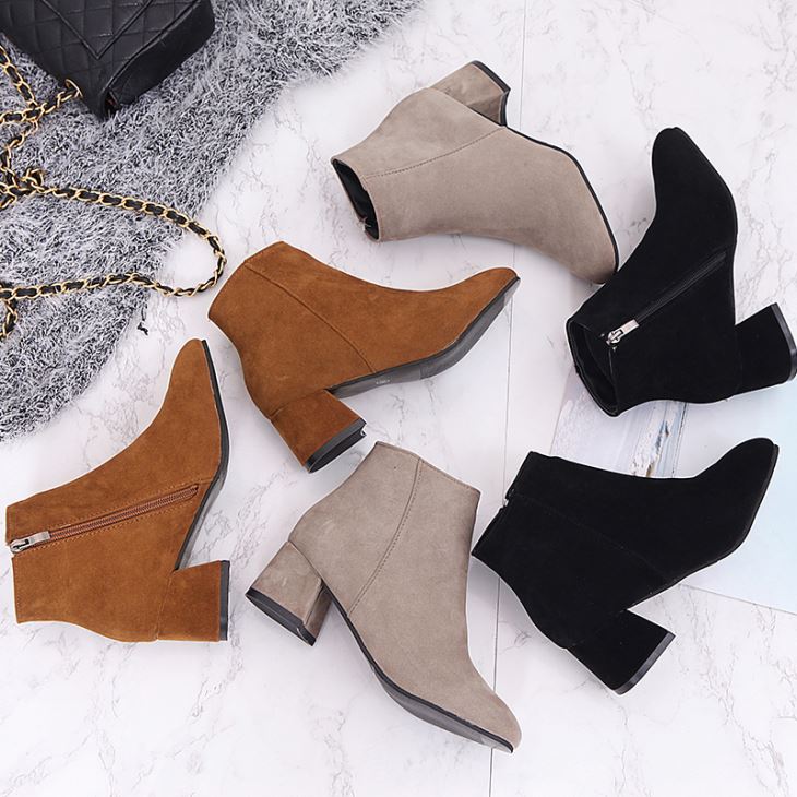 Ladies Low Heel Boots