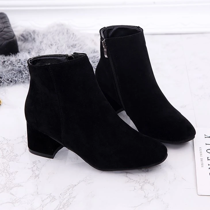 Ladies Low Heel Boots