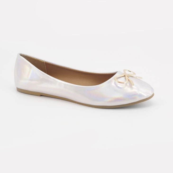 Laser PU hollow flat shoe sandals Laser PU hollow flat shoe sandals
