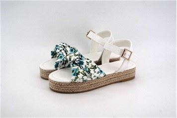 Girl Sandal With Flower Print