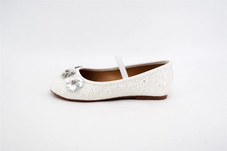 2024 Spring Glitter Upper Handsewn Beads And Sequin Handmade Girls' Ballet Shoes 2024 Spring Glitter Upper Handsewn Beads And Sequin Handmade Girls' Ballet Shoes