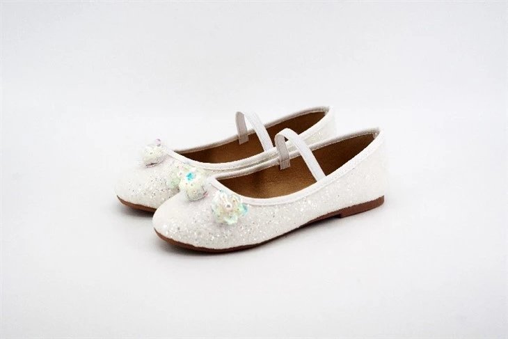 2024 Spring Glitter Upper Handsewn Transparent Beads Handmade Girls' Ballet Shoes 2024 Spring Glitter Upper Handsewn Transparent Beads Handmade Girls' Ballet Shoes